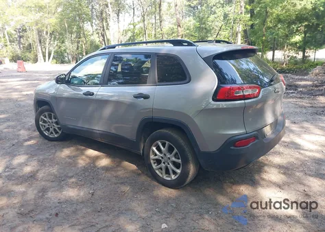 2017 Jeep Cherokee Sport Fwd из США, поврежденный, VIN 1C4PJLAB5HW596468